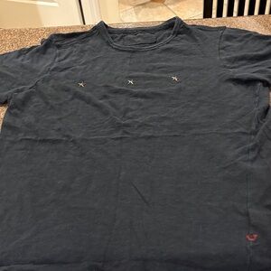 True Religion black stars t shirt-XL